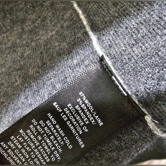 LAFAYETTE 148 $499 Retail New York Sleeveless Colorblock Cardigan, Medium, Gray - Picture 5 of 6